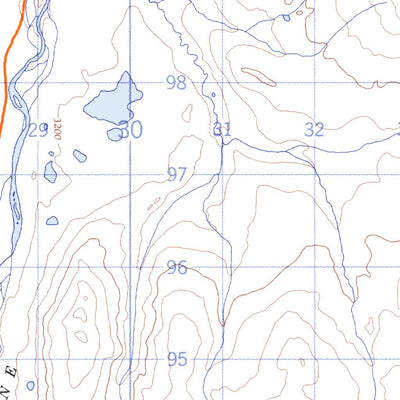 Lomond Lake, YT (116B16 CanMatrix)