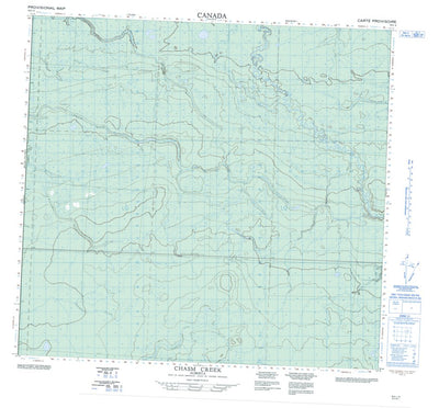 Chasm Creek, AB (084L04 CanMatrix)