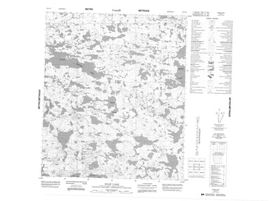 Shaw Lake, NT (086A10 CanMatrix)