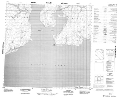 Cape Edwards, NT (088H01 CanMatrix)