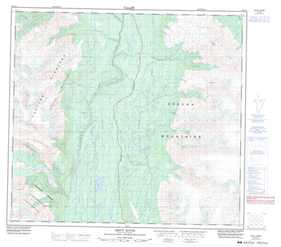 Iskut River, BC (104G01 CanMatrix)