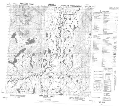 Orchie Lake, YT (105J04 CanMatrix)