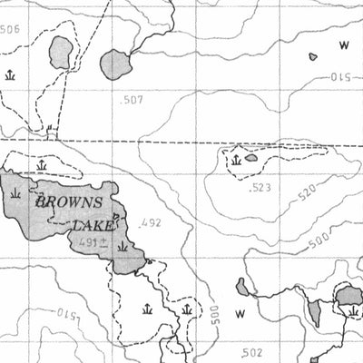 Browns Lake, NT (085D07 CanMatrix)