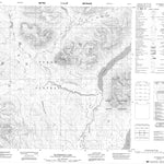 Mcpherson Lake, YT (105H13 CanMatrix)