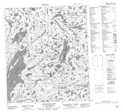 Strachan Lake, NT (086B07 CanMatrix)