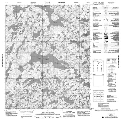 Breadner Lake, NT (086F15 CanMatrix)