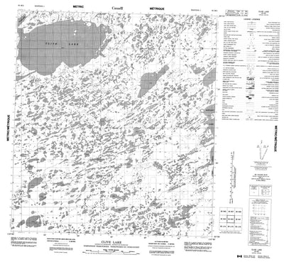Clive Lake, NT (085M02 CanMatrix)