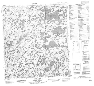 Armi Lake, NT (085O09 CanMatrix)