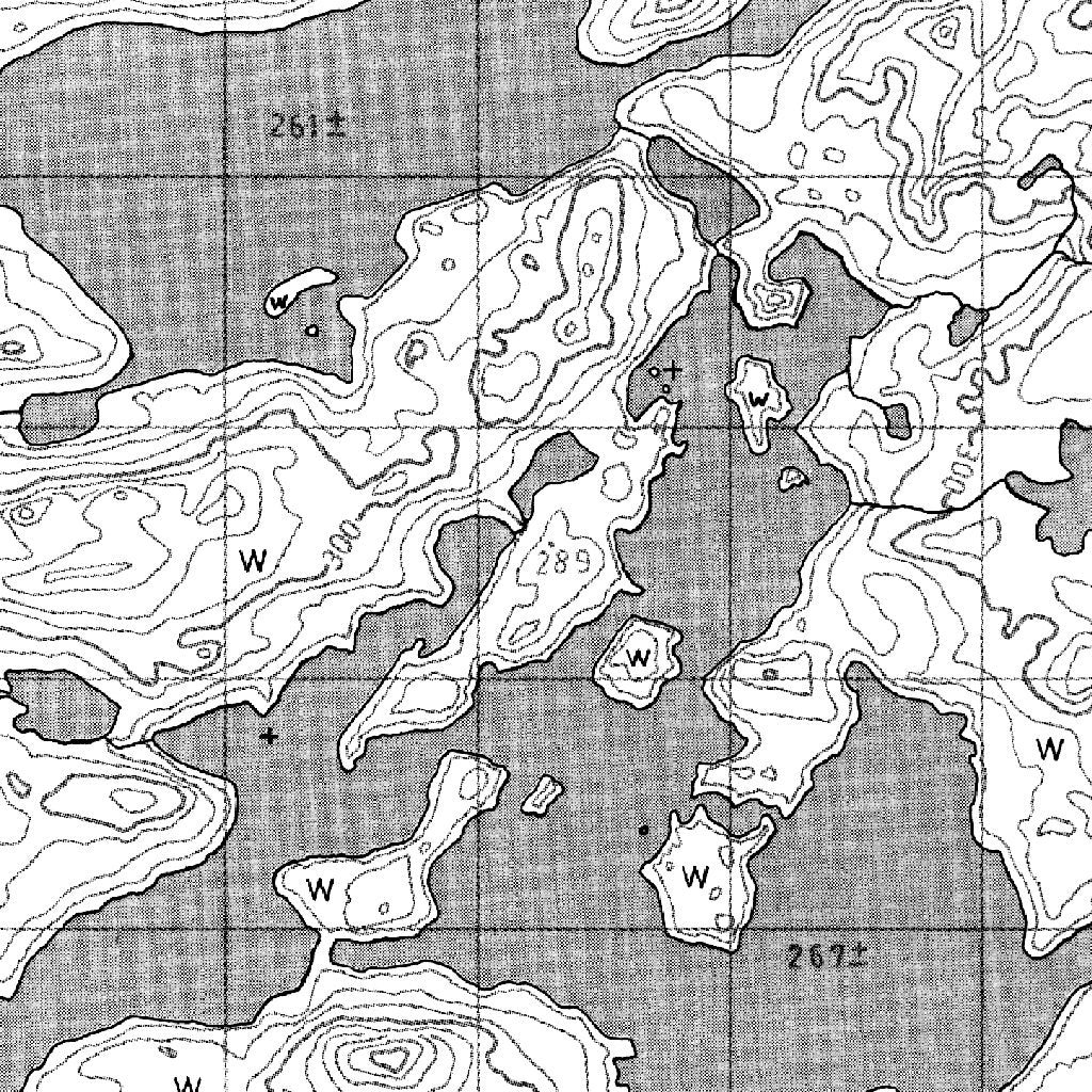 Lever Lake, NT (086F06 CanMatrix) Map by Natural Resources Canada ...