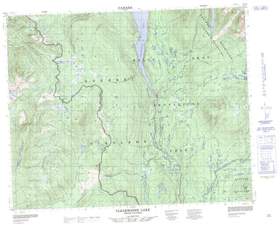 Ray Lake, BC (093A01 CanMatrix)