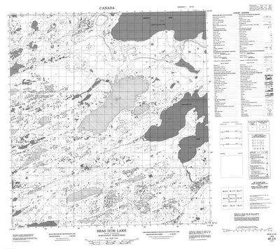 Bras D'Or Lake, NT (085J05 CanMatrix)
