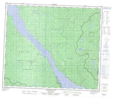 Pendleton Bay, BC (093K12 CanMatrix)