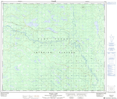 Bugle Lake, BC (093J06 CanMatrix)