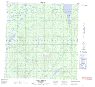 Fortin Creek, YT (105G15 CanMatrix)