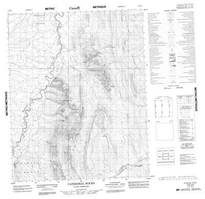 Cathedral Rocks, YT (116J02 CanMatrix)