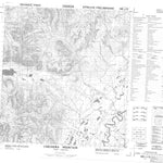 Chechera Mountain, YT (105J05 CanMatrix)