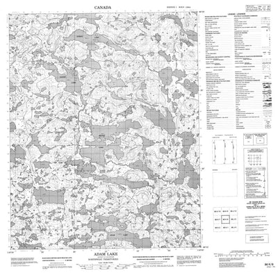 Adam Lake, NT (086K08 CanMatrix)