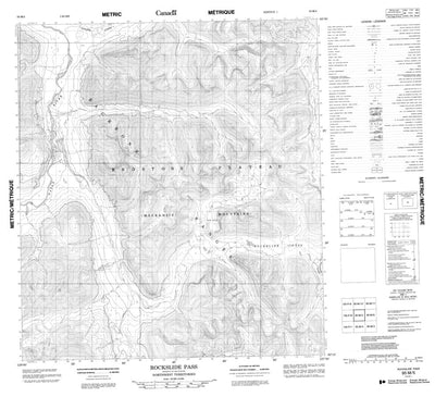 Rockslide Pass, NT (095M05 CanMatrix)