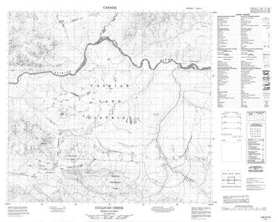 Cullivan Creek, BC (104H14 CanMatrix)