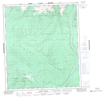 Rabbit Creek, YT (116B02 CanMatrix)
