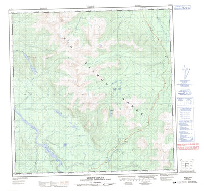 Mount Grant, YT (105C11 CanMatrix)