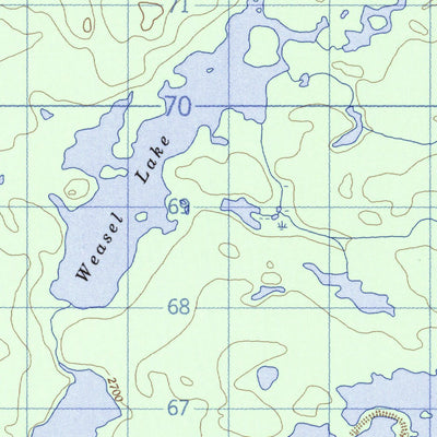 Weasel Lake, YT (105G13 CanMatrix)