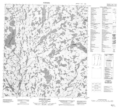 Spencer Lake, NT (085P01 CanMatrix)