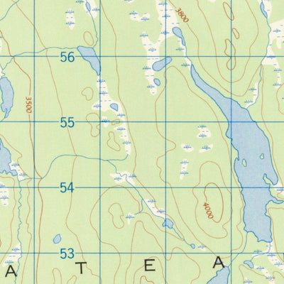 Nakina Lake East, BC (104N01 CanMatrix)