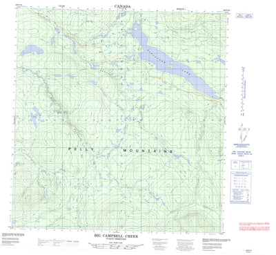 Big Campbell Creek, YT (105G10 CanMatrix)