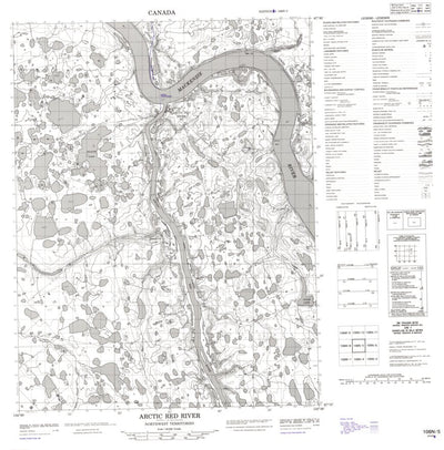 Arctic Red River, NT (106N05 CanMatrix)
