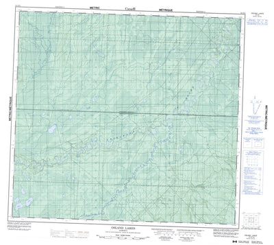 Osland Lakes, AB (084E06 CanMatrix)