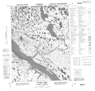 Attoe Lake, NT (106N06 CanMatrix)