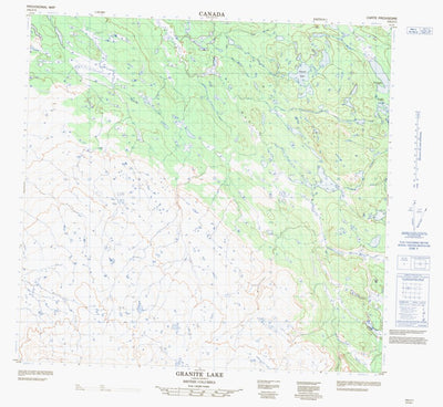 Granite Lake, BC (104J11 CanMatrix)