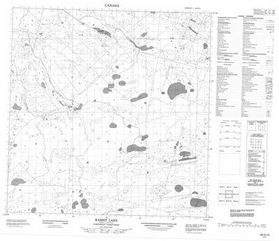 Rabbit Lake, NT (085D15 CanMatrix)