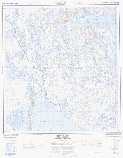 Shoti Lake, NT (085N01 CanMatrix)