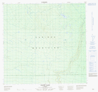 Hotte Lake, AB (084K16 CanMatrix)