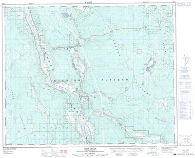 Soda Creek, BC (093B08 CanMatrix)