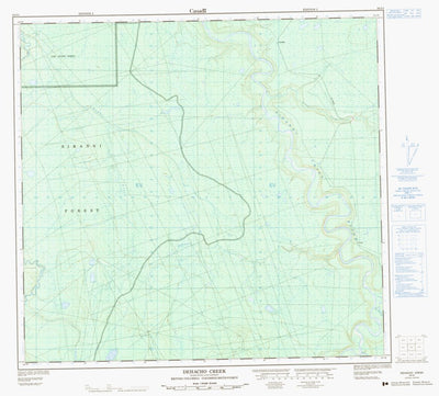 Dehacho Creek, BC (094I04 CanMatrix)