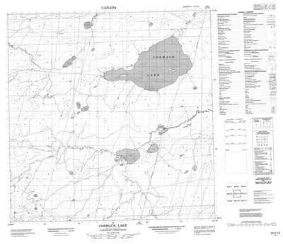 Cormack Lake, NT (095A13 CanMatrix)