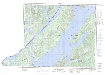 Pearse Island, BC (103J16 CanMatrix)