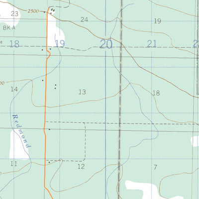 Vanderhoof, BC (093K01 CanMatrix)