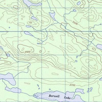 Barwell Lake, YT (105K11 CanMatrix)