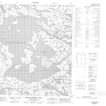 Rockinghorse Lake, NU (086H16 CanMatrix)