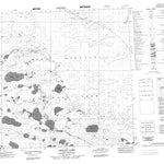 Skillet Lake, NT (085B01 CanMatrix)