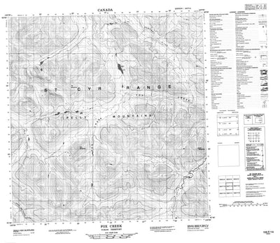 Fox Mountain, YT (105F14 CanMatrix)