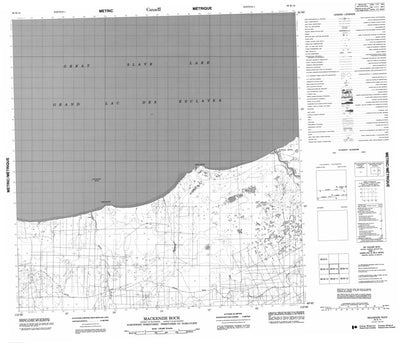 Mackenzie Rock, NT (085B14 CanMatrix)