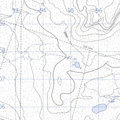Tsinhia Lake East, BC (094O11 CanMatrix)