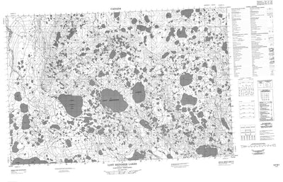 Lost Reindeer Lakes, NT (107B01 CanMatrix)