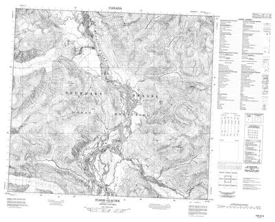 Flood Glacier, BC (104G04 CanMatrix)