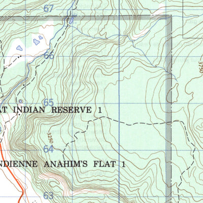 Alexis Creek, BC (093B03 CanMatrix)